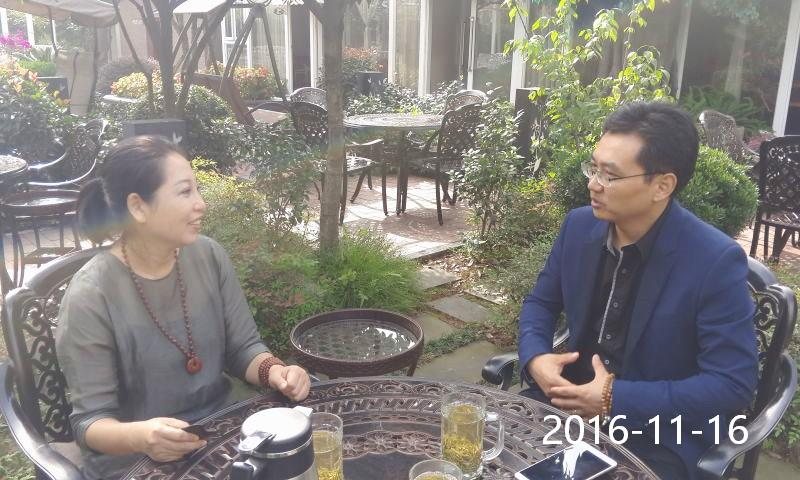 2016 年与孙忠旭老师交流